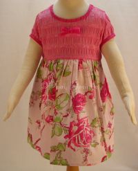 Baby Lulu CHINA ROSE Dress Girls Sz 12 mo